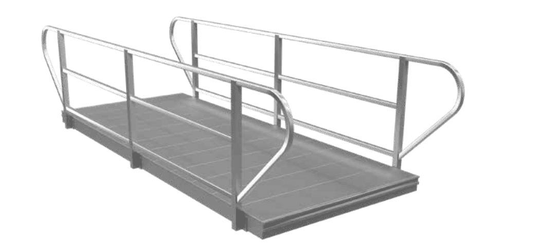 GANGWAY AL  W HARDWARE, RAILINGS, AL DECK